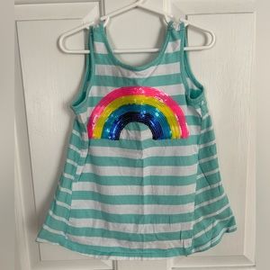 Cynthia Rowley Girls Rainbow Sequence Tank Top